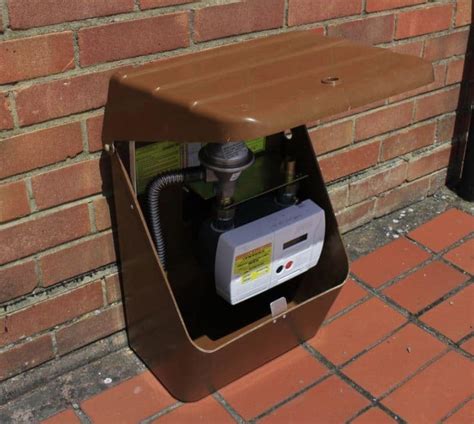 metal gas meter box|gas meter box screwfix.